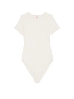 Victoria's Secret Bodywear By Victoria With FeatherSoft™ Innovation Short-Sleeve Bodysuit -Sexy Underwear Shop 1124780234Y5 OF F