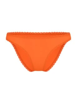 Cotton Pointelle Lace-Waist Bikini -Sexy Underwear Shop 1124962400EE OF F