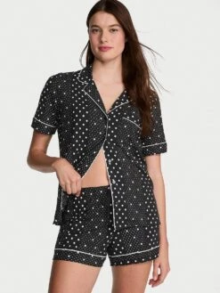 Victoria's Secret Modal Soft Short Pajama Set -Sexy Underwear Shop 1124980572UE OM F 1