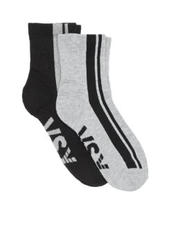 Victoria's Secret VSX 2-Pack Quarter Socks -Sexy Underwear Shop 112498355QFC OF F
