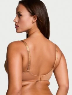 Cotton Logo Hardware Perfect Shape Push-Up Bra -Sexy Underwear Shop 112499794YQY OM B