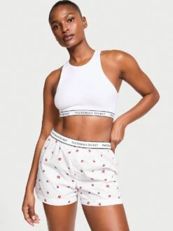 Victoria's Secret Heritage Cotton Boxer Shorts -Sexy Underwear Shop 112502166DO8 OM F