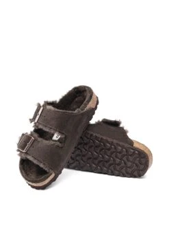 Birkenstock Arizona Shearling Suede Sandals -Sexy Underwear Shop 1125045512F2 OF DET