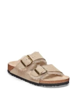 Birkenstock Arizona Shearling Suede Sandals -Sexy Underwear Shop 1125045532H6 OM F
