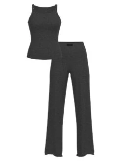 Victoria's Secret Ribbed Modal Cami & Pants Set -Sexy Underwear Shop 112505161NG2 OF F DGA