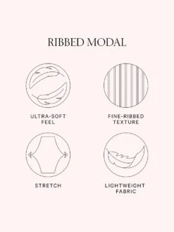 Victoria's Secret Ribbed Modal Scoop Long-Sleeve Shortie Set 14 Victoria's Secret Ribbed Modal Scoop Long-Sleeve Shortie Set -Sexy Underwear Shop 1125051754A2 alt