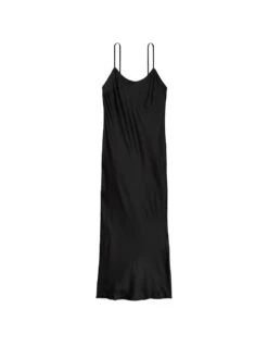 Victoria's Secret Satin Long Slip -Sexy Underwear Shop 1125051854A2 OF F