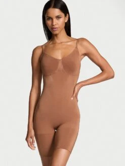 Victoria's Secret Shapewear By Victoria SeamlessShaping™ Mid-Thigh Bodysuit -Sexy Underwear Shop 112505312YSV OM F