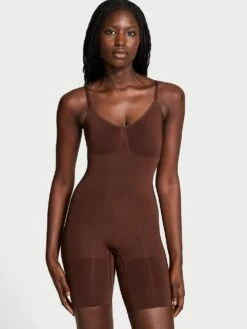 Victoria's Secret Shapewear By Victoria SeamlessShaping™ Mid-Thigh Bodysuit -Sexy Underwear Shop 1125053133F6 OM F