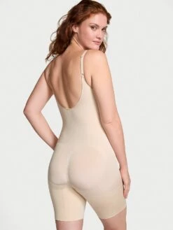 Victoria's Secret Shapewear By Victoria SeamlessShaping™ Mid-Thigh Bodysuit -Sexy Underwear Shop 1125053139H6 OM B