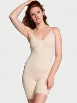 Victoria's Secret Shapewear By Victoria SeamlessShaping™ Mid-Thigh Bodysuit -Sexy Underwear Shop 1125053139H6 OM F