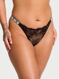 Shine Strap Rose Lace Panty -Sexy Underwear Shop 1125053554A2 OM F