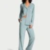 Victoria's Secret Modal Soft Long Pajama Set 1 Victoria's Secret Modal Soft Long Pajama Set -Sexy Underwear Shop 1125072002M9 OM F 1