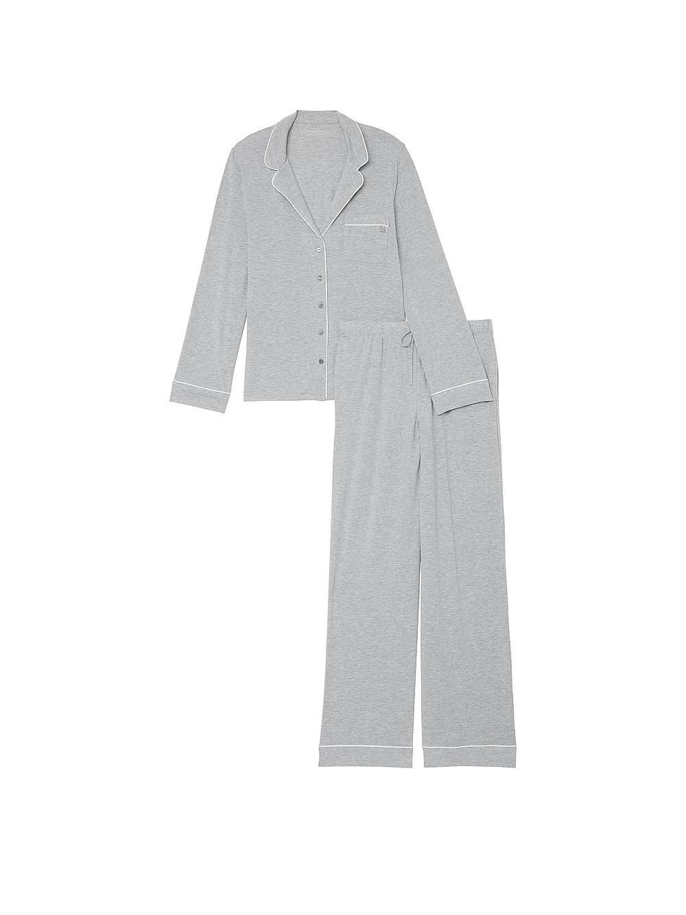 Victoria's Secret Modal Soft Eyelet Long Pajama Set 10 Victoria's Secret Modal Soft Eyelet Long Pajama Set - Image 8