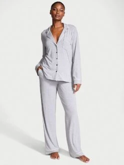 Victoria's Secret Modal Soft Long Pajama Set -Sexy Underwear Shop 112507201NG0 OM F 1