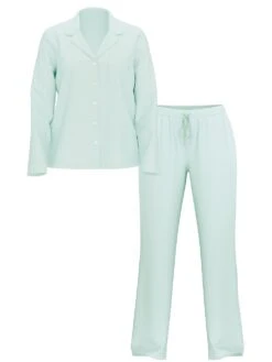 Victoria's Secret Modal Soft Long Pajama Set -Sexy Underwear Shop 1125072026M1 OF F 1