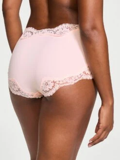 Lace-Trim Boyshort Panty -Sexy Underwear Shop 1125094711T1 OM B