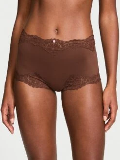 Lace-Trim Boyshort Panty -Sexy Underwear Shop 1125094733F6 OM F