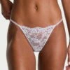 Twinkle Strap Lace V-String Panty -Sexy Underwear Shop 112509583RZM OM F