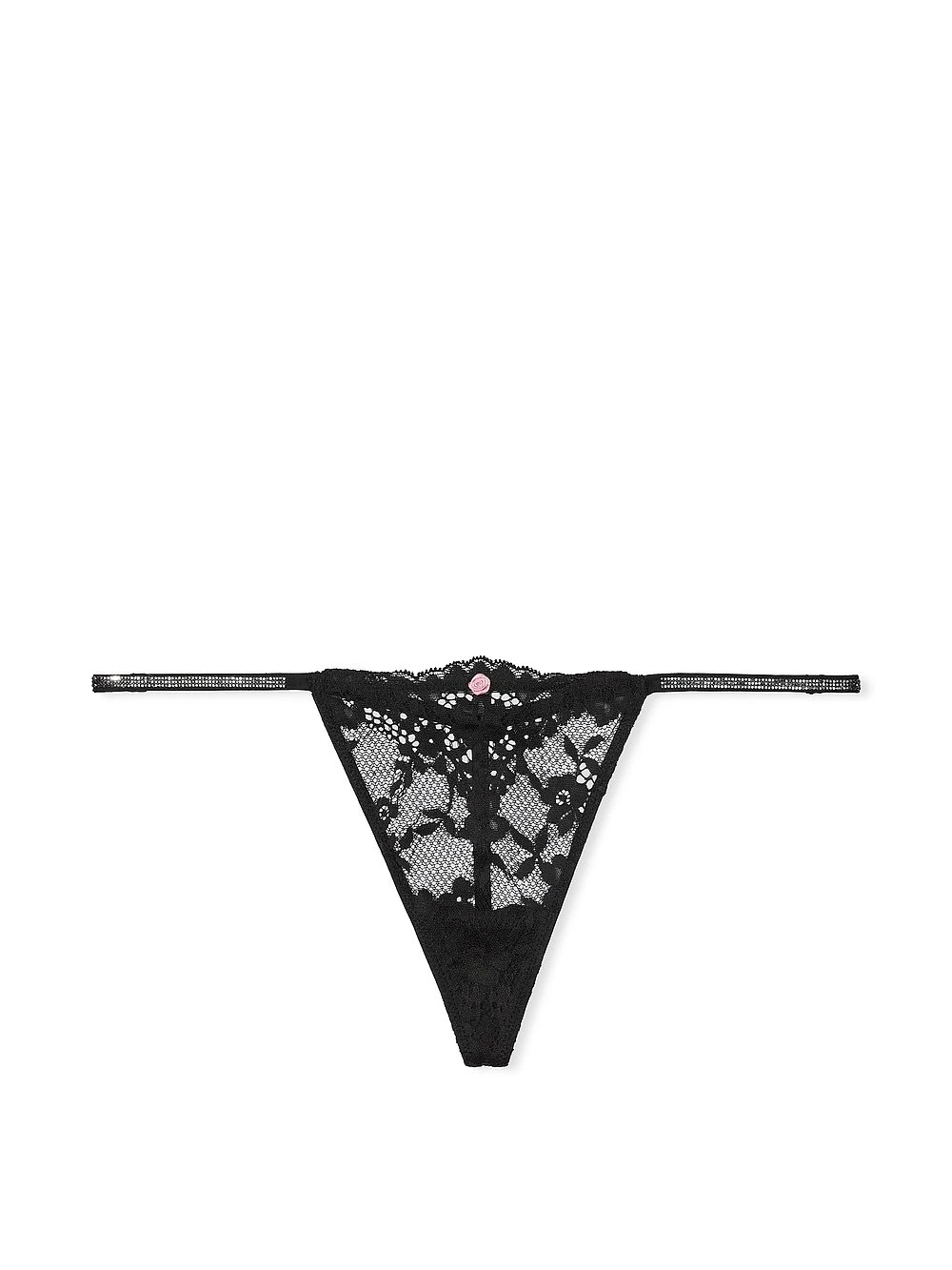 Twinkle Strap Lace V-String Panty 11 Twinkle Strap Lace V-String Panty - Image 9