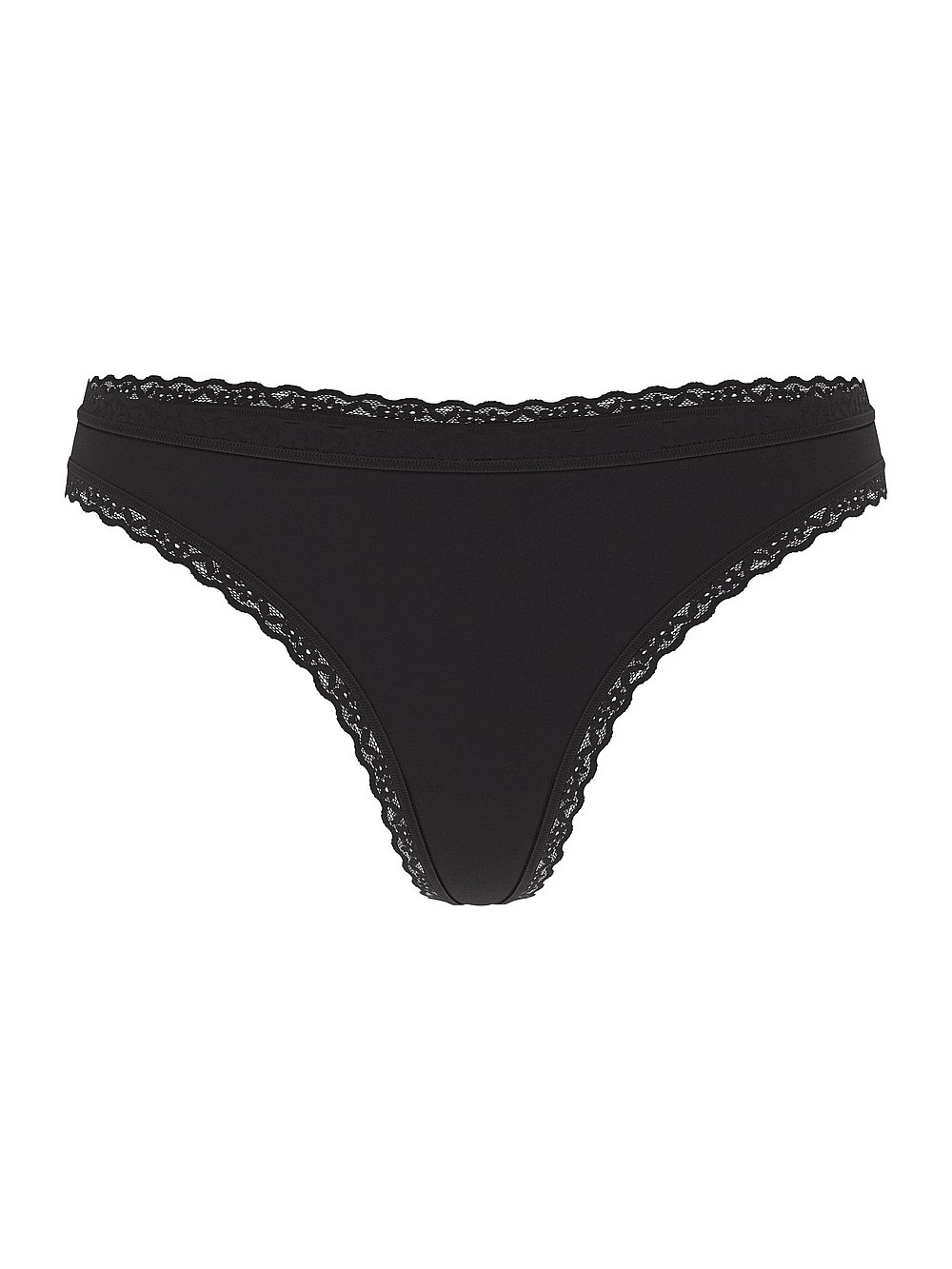 Cotton Pointelle Lace-Waist Thong 20 Cotton Pointelle Lace-Waist Thong - Image 18