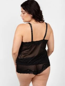 Sheer Whisper Cami & Cheeky Panty 2-Piece Set 9 Sheer Whisper Cami & Cheeky Panty 2-Piece Set -Sexy Underwear Shop 1125295154A2 OM B