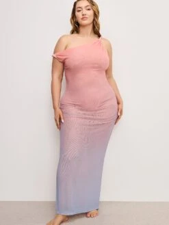 GOOD AMERICAN Mesh Twist Maxi Dress -Sexy Underwear Shop 1125370792O0 OF DET