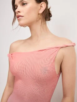 GOOD AMERICAN Mesh Twist Maxi Dress -Sexy Underwear Shop 1125370792O0 OF F