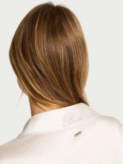 Victoria's Secret Luxe Satin Double-Breasted Long Pajama Set -Sexy Underwear Shop 112537316BRQ OF DET