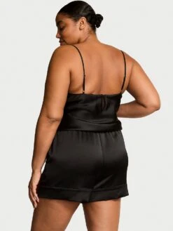 Victoria's Secret Luxe Satin Cami Set -Sexy Underwear Shop 1125373276OF OM B