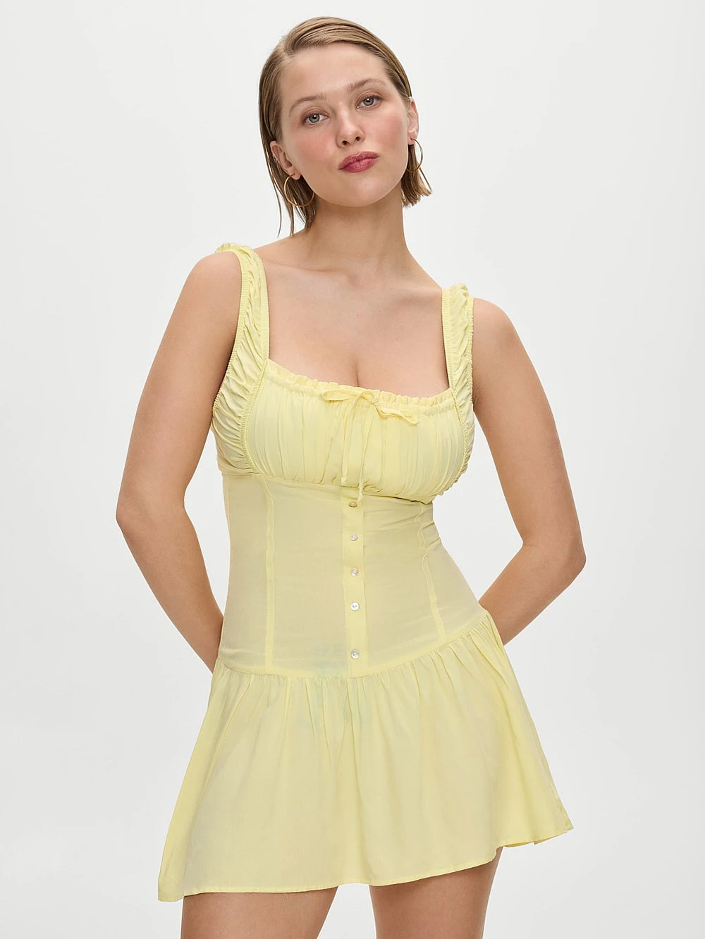 Frankies Bikinis Christa Rayon Mini Dress 3 Frankies Bikinis Christa Rayon Mini Dress