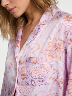 Victoria's Secret Butterfly Satin Long Pajama Set -Sexy Underwear Shop 1125414177DT OF DET