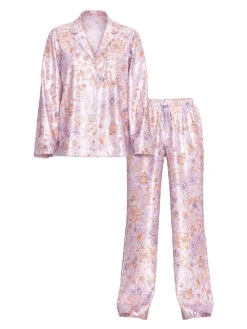 Victoria's Secret Glazed Satin Ombré Long Pajama Set 37 Victoria's Secret Glazed Satin Ombré Long Pajama Set -Sexy Underwear Shop 1125414177DT OF F 2