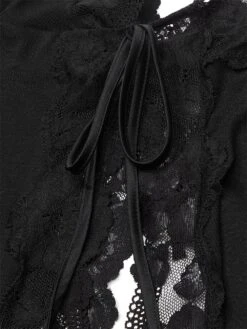 Victoria's Secret Ribbed Modal & Lace Cami Shorts Set -Sexy Underwear Shop 1125442454A2 OF DET