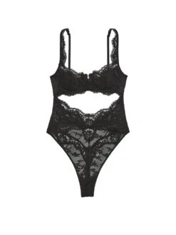 Dare To Dream Lace Uplift Balconette Teddy 9 Dare To Dream Lace Uplift Balconette Teddy -Sexy Underwear Shop 1125481654A2 OF F