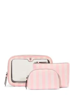 Victoria's Secret Bride 3-Piece Makeup Bag Set -Sexy Underwear Shop 1125551471IB OF DET