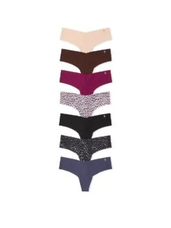 Victoria's Secret 5-Pack No-Show Thong Panties