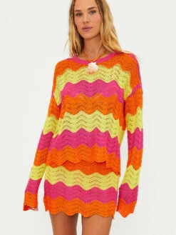 Beach Wave Sweater -Sexy Underwear Shop 1125570492V0 OM F