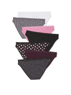 Victoria's Secret 7-Pack Stretch Cotton Bikini Panties -Sexy Underwear Shop 112574034YY0 OF B
