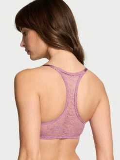 Victoria's Secret Sexy Tee Lacie Lace-Up Longline Bra -Sexy Underwear Shop 1125753418P3 OM B