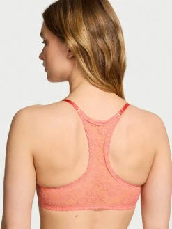 Victoria's Secret Sexy Tee Lacie Lace-Up Longline Bra -Sexy Underwear Shop 1125753418W8 OM B