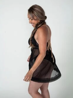 Narmda Mesh Nighty 7 Narmda Mesh Nighty -Sexy Underwear Shop 1125885454A2 OF DET