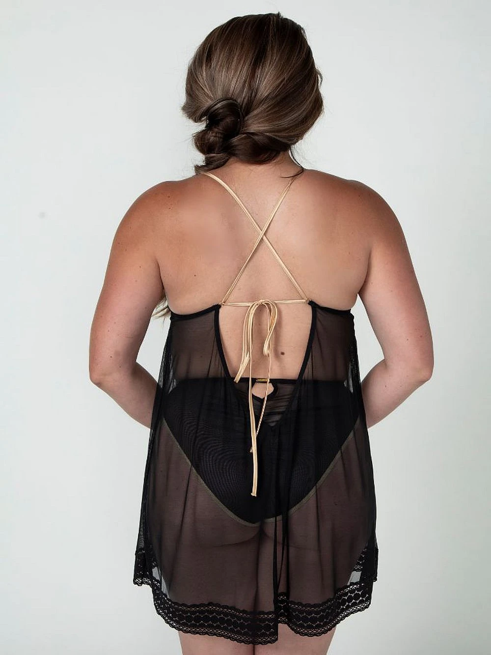 Narmda Mesh Nighty 4 Narmda Mesh Nighty - Image 2