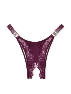 Scattered Shine Strap Brazilian Panty -Sexy Underwear Shop 1125888528P7 OF F 1