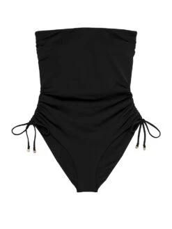 Essential Strapless Ruched One-Piece Swimsuit -Sexy Underwear Shop 112589336BOS OF F