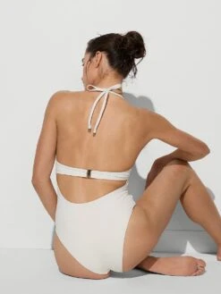 Essential Push-Up Cheeky One-Piece Swimsuit -Sexy Underwear Shop 1125893434Y5 OM B