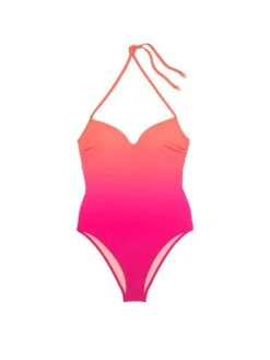 Essential Push-Up Cheeky One-Piece Swimsuit -Sexy Underwear Shop 1125893474QH OF F