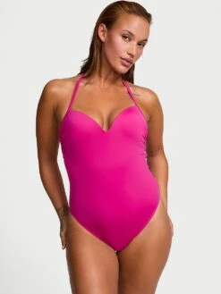 Essential Push-Up Cheeky One-Piece Swimsuit -Sexy Underwear Shop 1125893476S5 OM F