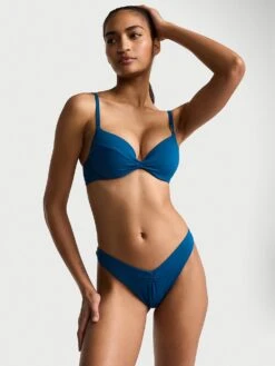 Essential Cinched Thong Bikini Bottom -Sexy Underwear Shop 112589440SN6 OM B