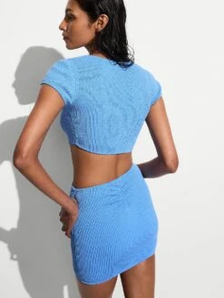 Crinkle Swim Cover-Up Skirt -Sexy Underwear Shop 112589932FB2 OM B